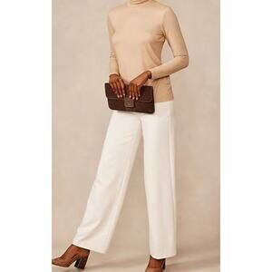 NWT J.McLaughlin Carter Stretch Knit Wide Leg Pants